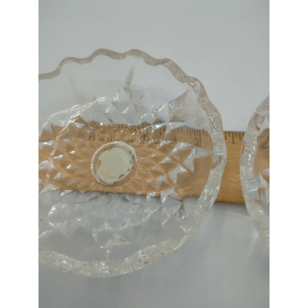 Zajecar 24% Lead Crystal Trinket Box Round Covered Dish 3.5